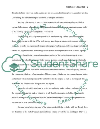 Features Of An Efficient Engine