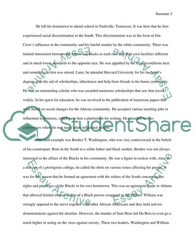 W.E.B. Du Bois and his Fiction Works