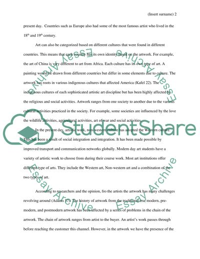 Nonwestern Art and Western Art