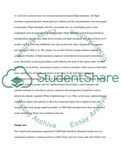 Epidemiological Issues