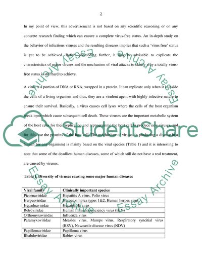 Why Is It Not Possible to Be Virus Free