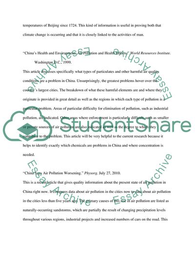 Air Pollution Worsening