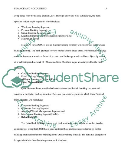 Security Analysis of Qatari Banks