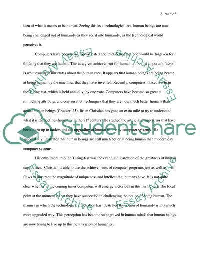 Technology and Humans