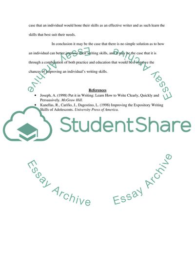 How Individuals Can Better Improve Their Writing Skills