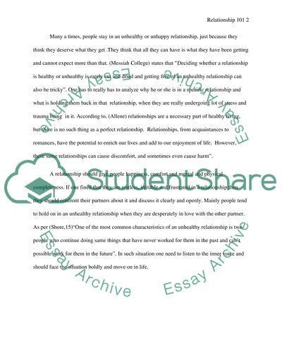 Why People Stay in Unhealthy Relationships