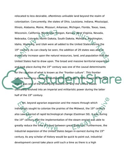 Crisis and Expansion