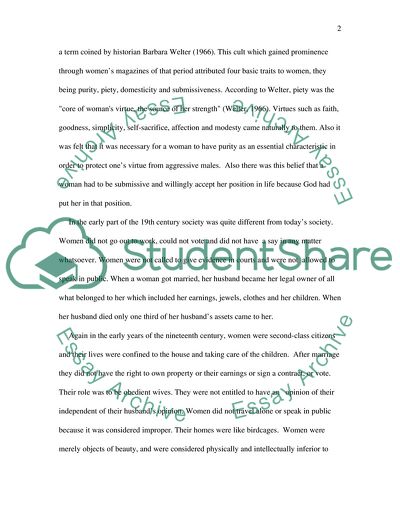 The Fight for Womens Suffrage