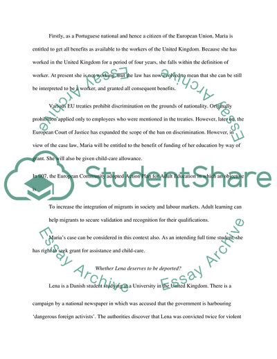 Rights and Obligations of Citizens of the European Union