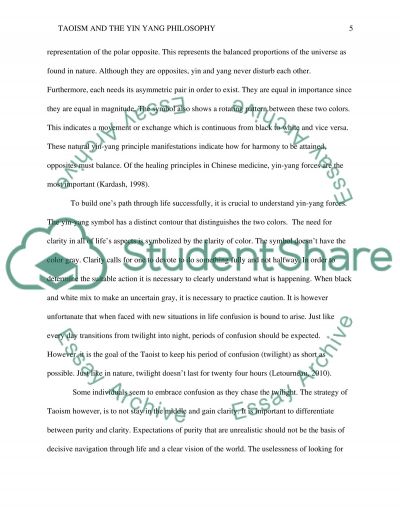 Interesting Essay Topics For High School Students Taoism And The Yin Yang Philosophy Essay Example Topics And Well Text Preview How To Write An Application Essay For High School also An Essay On Newspaper Taoism And The Yin Yang Philosophy Essay Example Topics And Well Good High School Essay Topics