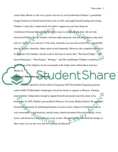 Anton Pavlovich Chekhov