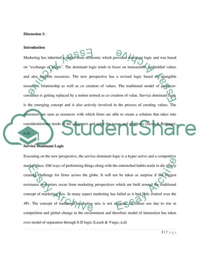 Finance and Accounting Assignment