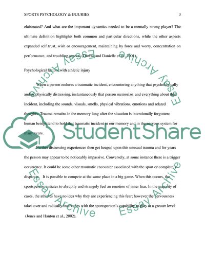 Sports Psychology And Mental Toughness