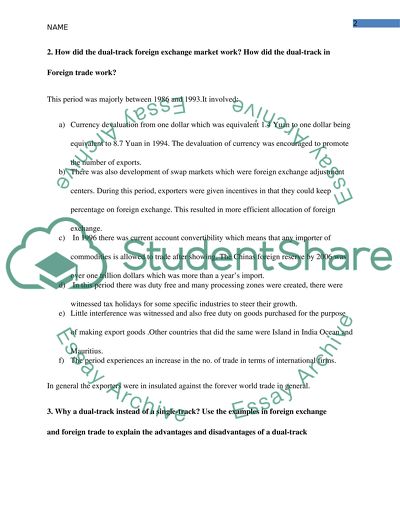 Three Trade Regimes in China in the Post-1949 Period
