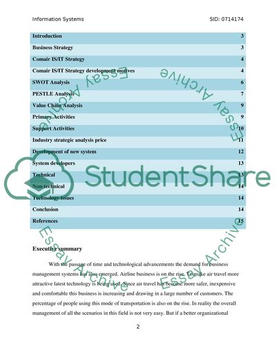 Comairs Crew Scheduling System