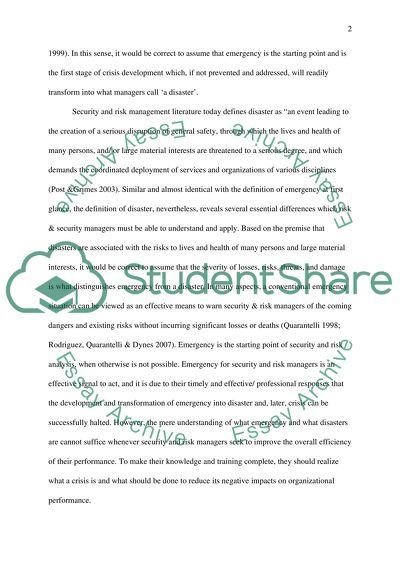 Risk & Security Management