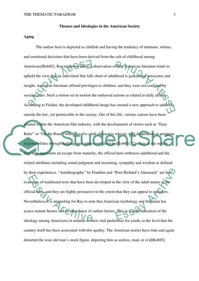 Themes And Ideologies In The American Society