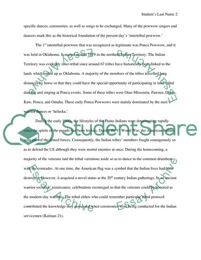 American Indian Powwow Dance Culture