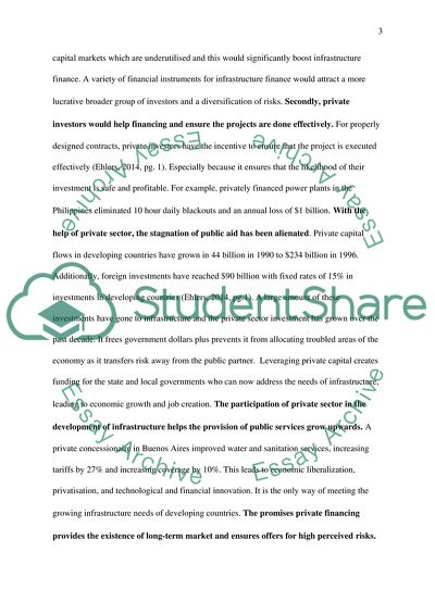 The Advantages of Private Sector and Low Carbon Projects