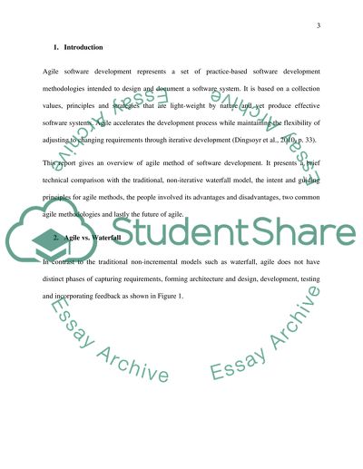 Agile Software Development