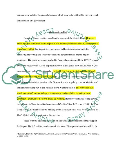 Briefing on the Military and Political Situation in Vietnam