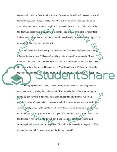 The Last of the Mohicans: History of Native American Stereotypes