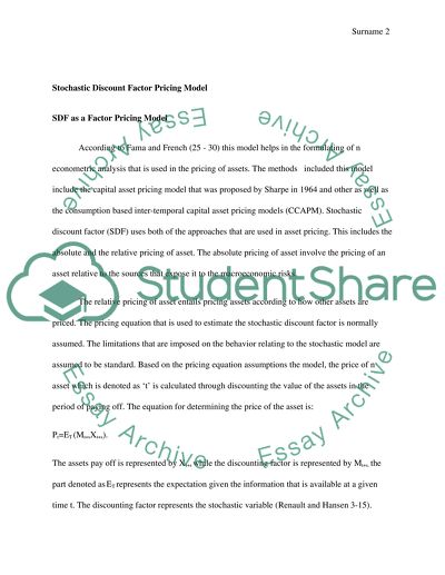 Empirical Asset Pricing Theory