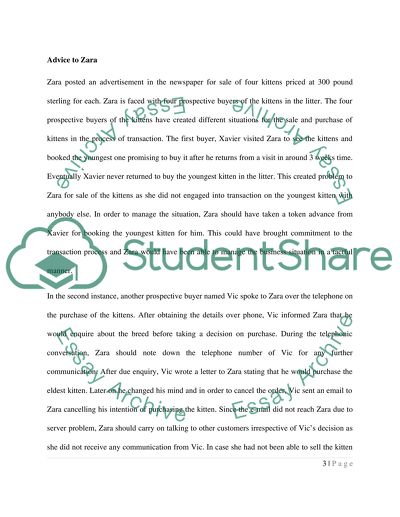 DBM Business Law assignment