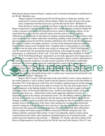 Women In the US Army