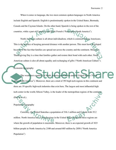 The Geography of North America
