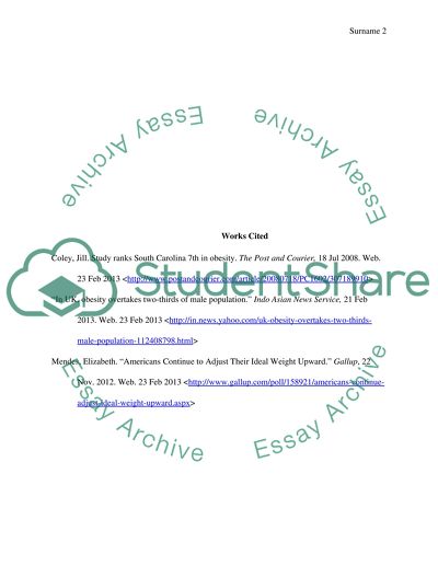 Obesity in Western societies