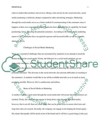 Proposal for my project