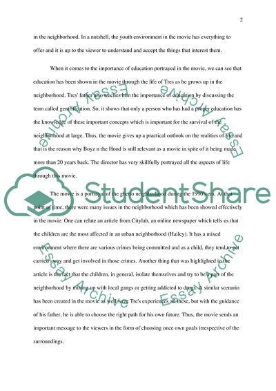 Movie Review: Boyz N The Hood