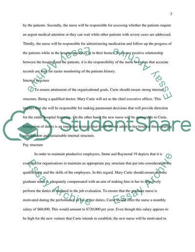 Job Analysis and Pay Model Structure