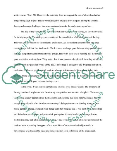 Lessons Learnt from Alcohol Abuse