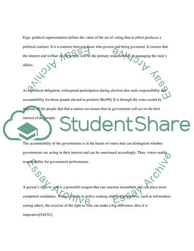 Social Welfare, Democracy and Government