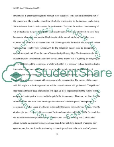 ME Critical Thinking Mod 5