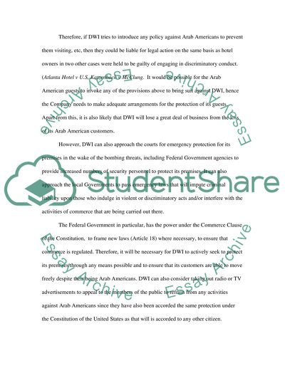 Legal Scenario Issues