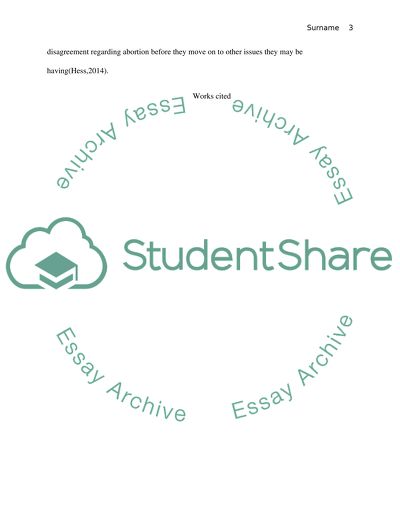 Answers on Political Topic