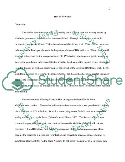 Issues on Access to Human Immunodeficiency Virus Testing in the United Kingdom