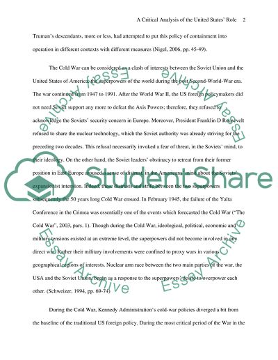 American History 1946-2012