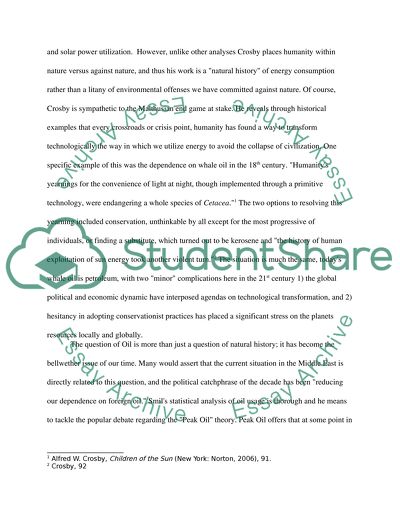 Children at the Crossroads: The Past and Future of Energy Usage