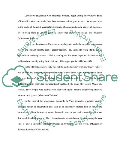 Leonardo da Vinci: Artist or Scientist