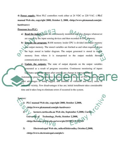 Programmable Logic Controllers