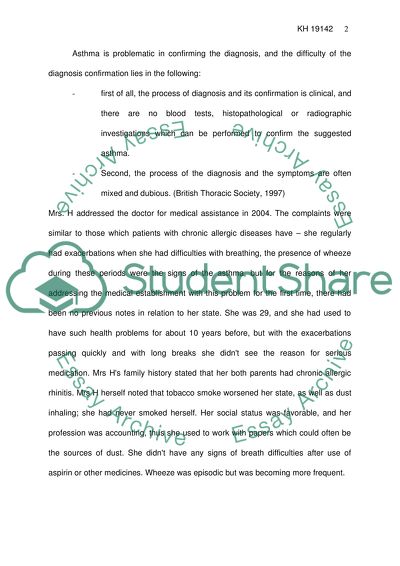 Widely Spread Allergic Asthma