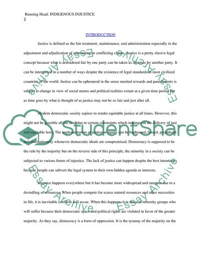 Indigenous Studies: The Missing and Murdered Indigenous Women of Canada