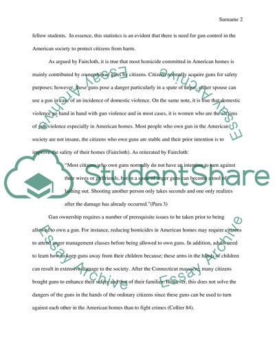 Critical thinking why guns wont make us safer