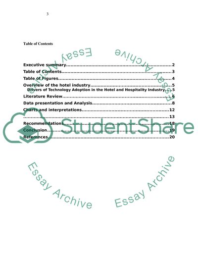 Impacts of Information Technology Systems on Hotels