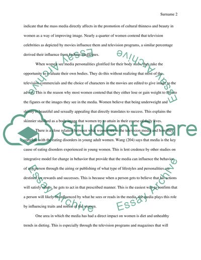 The Medias Influence on Todays Woman