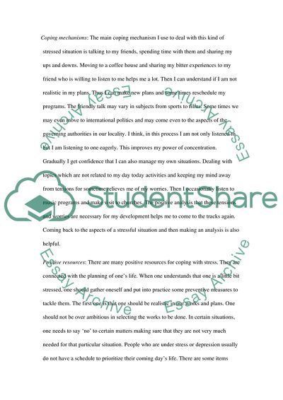 Psychology: Stress Management